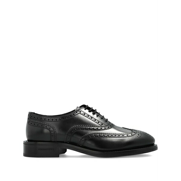 ディースクエアード メンズ 御召しものシューズ シューズ Classic evening oxford shoes Black