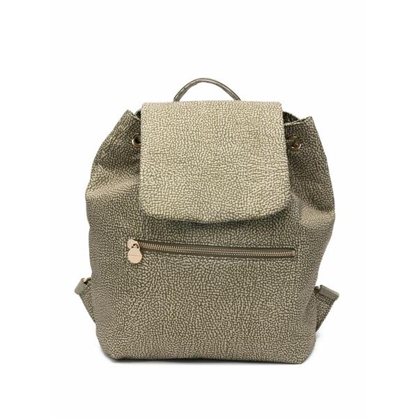ボルボネーゼ レディース バックパック・リュックサック バッグ Medium eco backpack Green｜asty