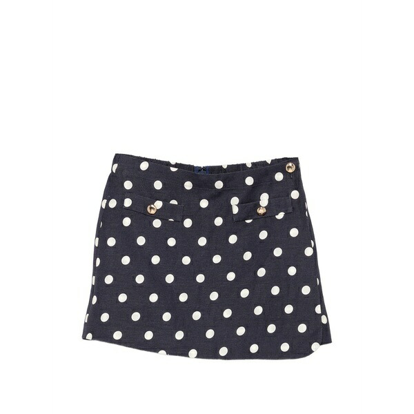 マージュ レディース 心地よいズボン下 ボトムス Polka-dot skorts Blue