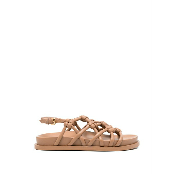 エージーエル レディース サンダル シューズ Knots cristina leather sandals Neutrals