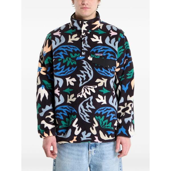 パタゴニア メンズ パーカー・スウェットシャツ アウター Synchilla￠ snap-t￠ zip sweater Black