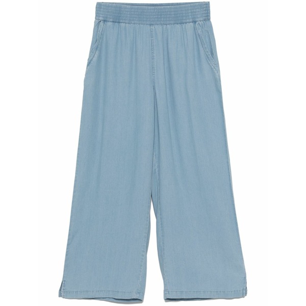 ダナ キャラン ニューヨーク州 レディース 心地好いズボン下 ボトムス Chambray trousers Blue