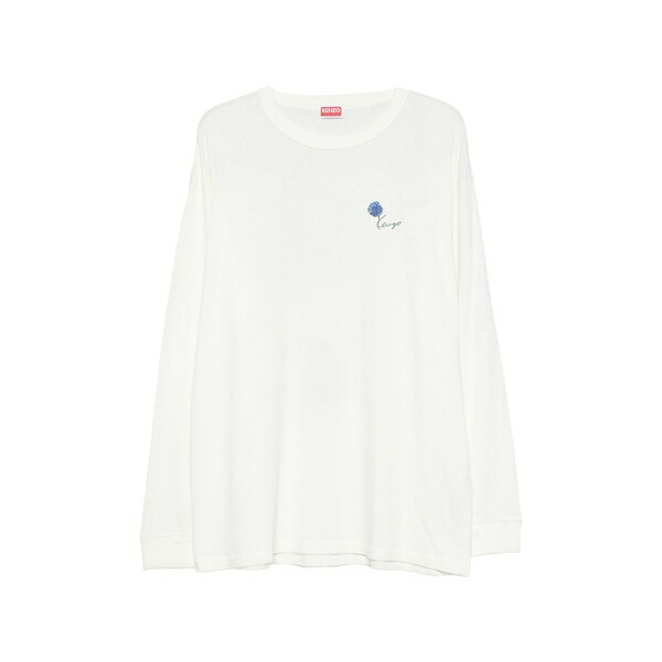 ケンゾー メンズ 編み物\u0026プルオーバー アウター Floral-print sweater Neutrals