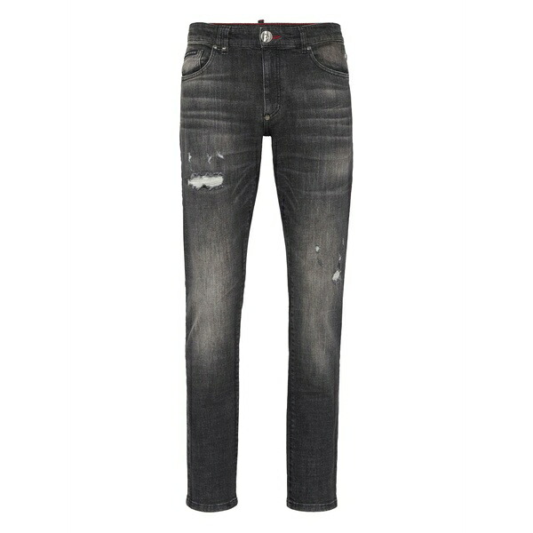 フィリップ飾り気のない メンズ ジーンズズボン下 ボトムス Straight-cut jeans Grey