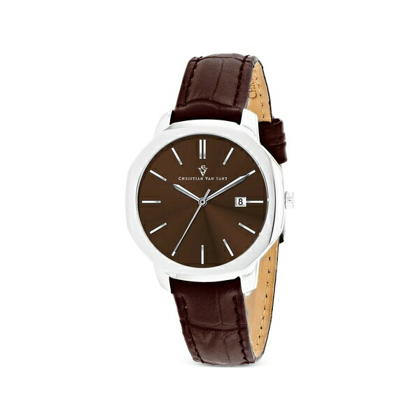 クリスチャンバンサント レディース ウォッチ 佩び物 Octave slim 37粍 watch Brown
