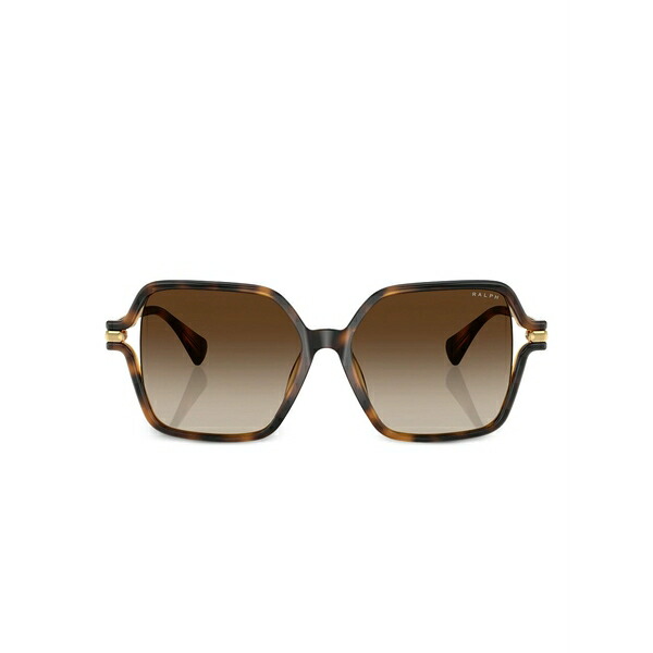 ラルフローレン メンズ サングラス・アイウェア 付属物 Oversized-frame sunglasses Brown