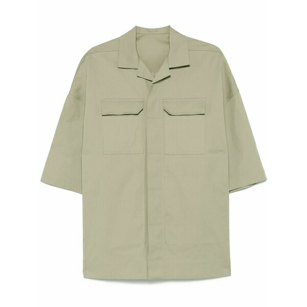 リックオウエンス メンズ プルオーバー トップス Magnum tommy shirt Green
