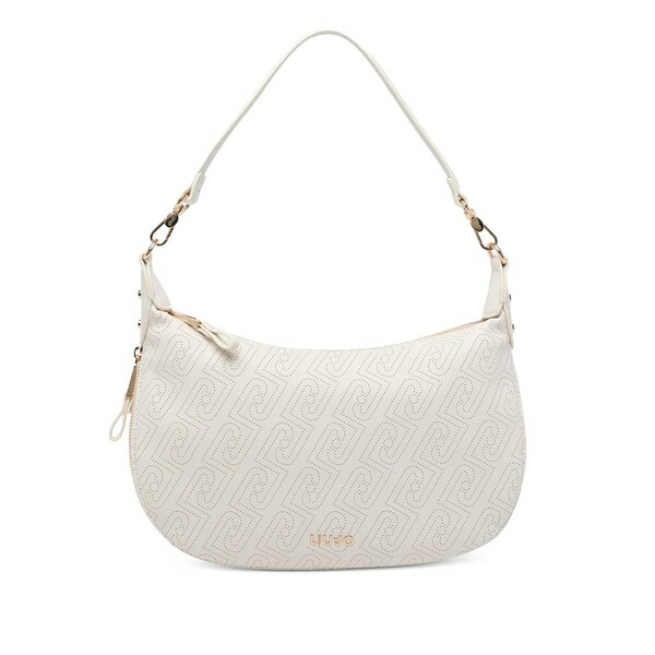 リュージョー レディース ショルダーバッグ 御徒面子 Detachable-strap shoulder bag White