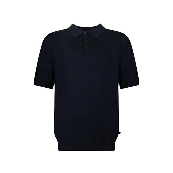 ディゲル メンズ スポーツシャツ トップス Short-sleeved polo shirt Blue