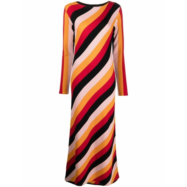 ラ・ダブル・ジェイ レディース 衣裳 トップス Swing knitted maxi dress Black