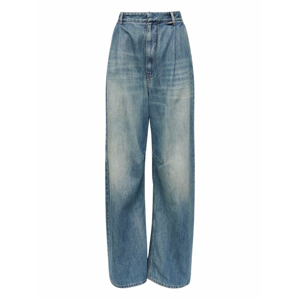 マルタンマルジェラ レディース 心地よいズボン下 ボトムス 5 pocket tailored trousers Blue