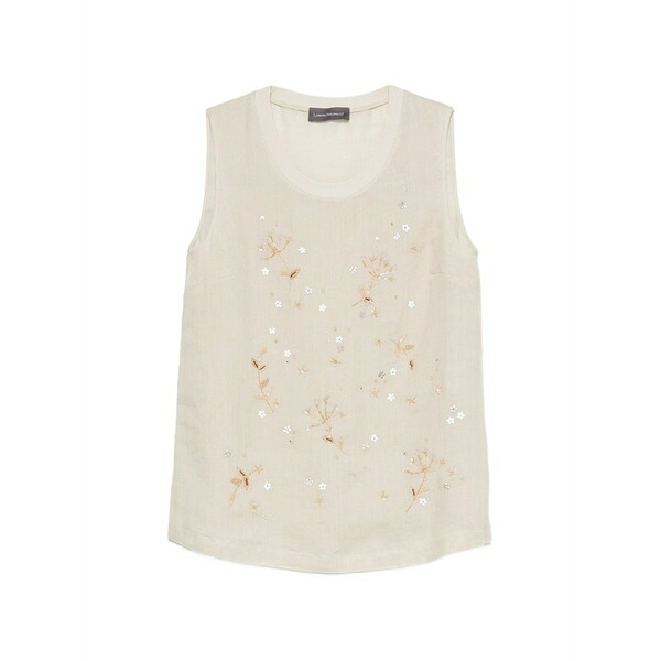 ロレーナアントニアッツィ レディース カットソー トップス Bead-embellishment top Neutrals