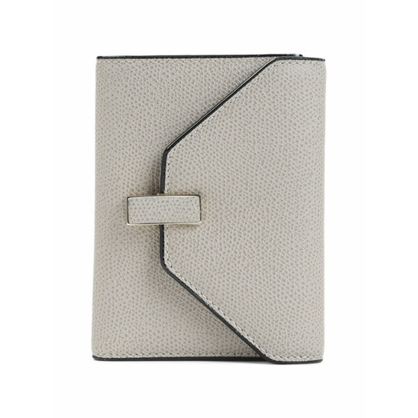 ヴァレクストラ レディース 銭入れ 添え物 Buckled leather wallet Neutrals