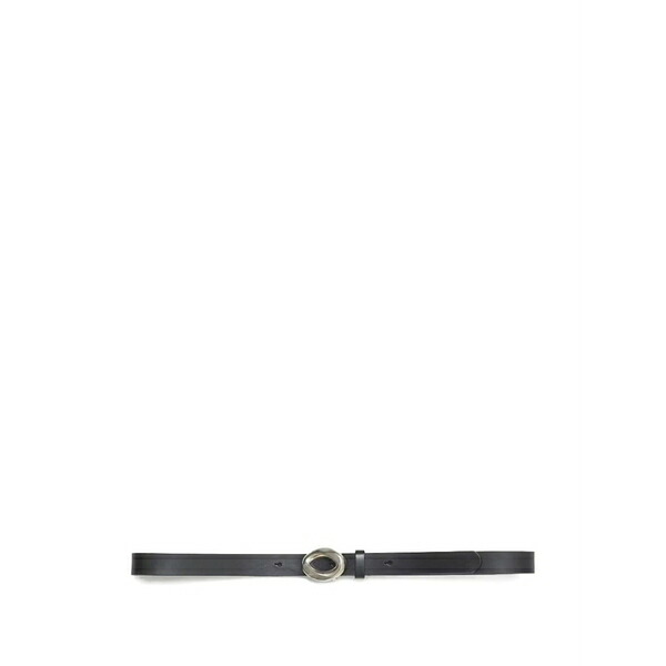 空想科学小説アール メンズ 三尺帯 添え物 Buckle colt belt Black