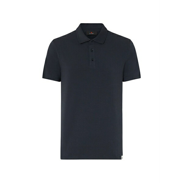 ピューテリー メンズ スポーツシャツ トップス Short-sleeve polo shirt Blue