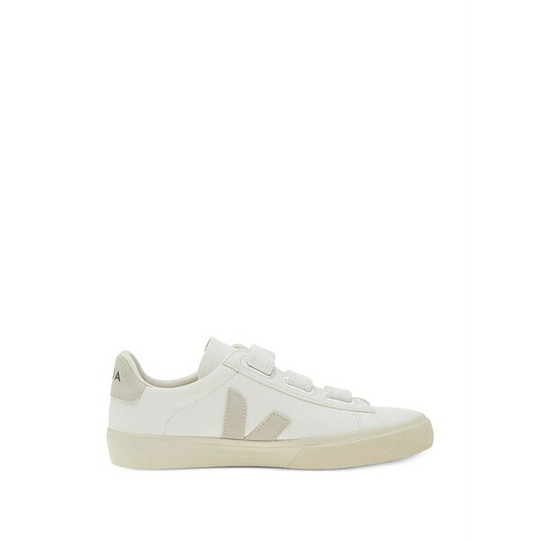 ヴェジャ レディース スニーカー シューズ Touch-strap leather sneakers White｜asty