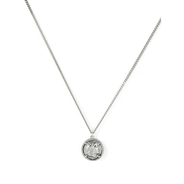 エマニュエレ ビコッキ メンズ 頸飾り・チョー鉄道車両 添え物 Caesar coin sterling-silver necklace Silver