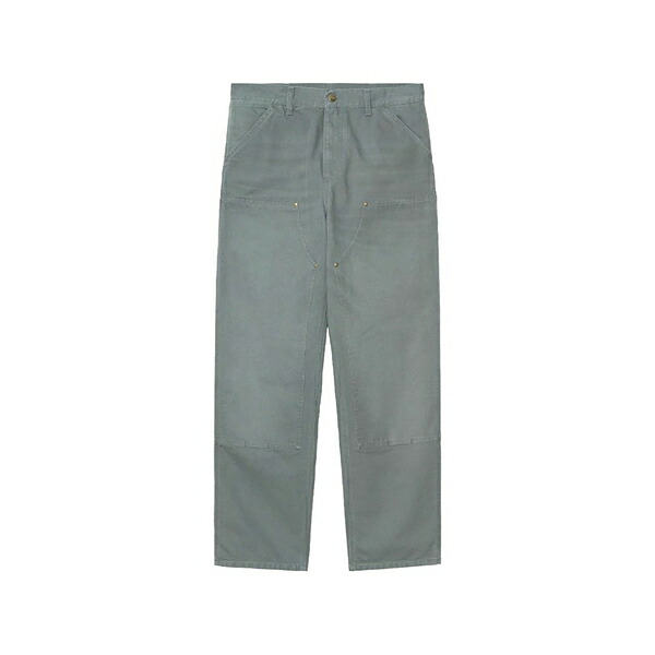 鉄道車両ハート型 メンズ ジーンズズボン下 ボトムス Double knee trousers Grey