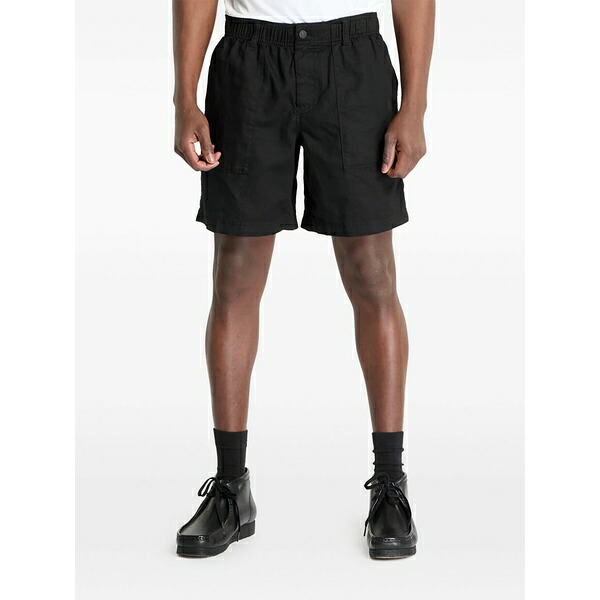カルバンクライン メンズ 心地好いズボン下 ボトムス Button-fastening shorts Black