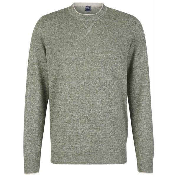 フェデーリ メンズ 編み物\u0026プルオーバー アウター Crew neck sweater Green