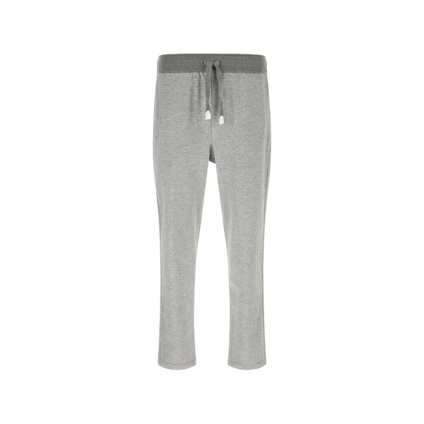 ブリオーニ メンズ 心地よいズボン下 ボトムス Drawstring-elastic track pants Grey