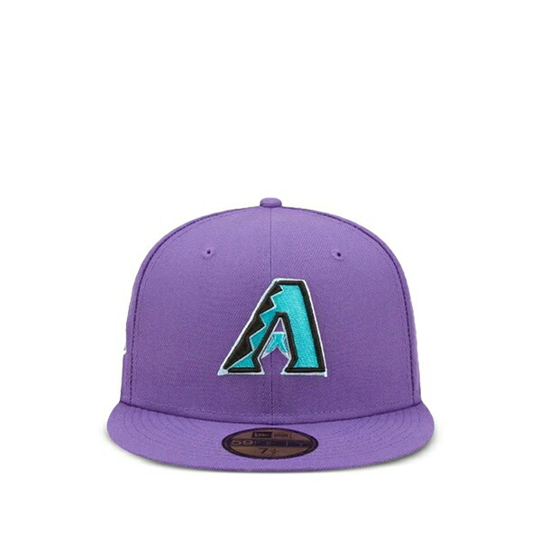 ニューエラ メンズ 帽子 アクセサリー X mlb arizona diamondbacks cloud under 59fifty fitted hat Purple|asty