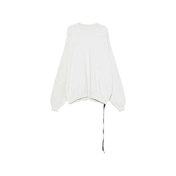 リックオウエンス メンズ パーカー・スウェットシャツ アウター Crew-neck sweatshirt Neutrals｜asty