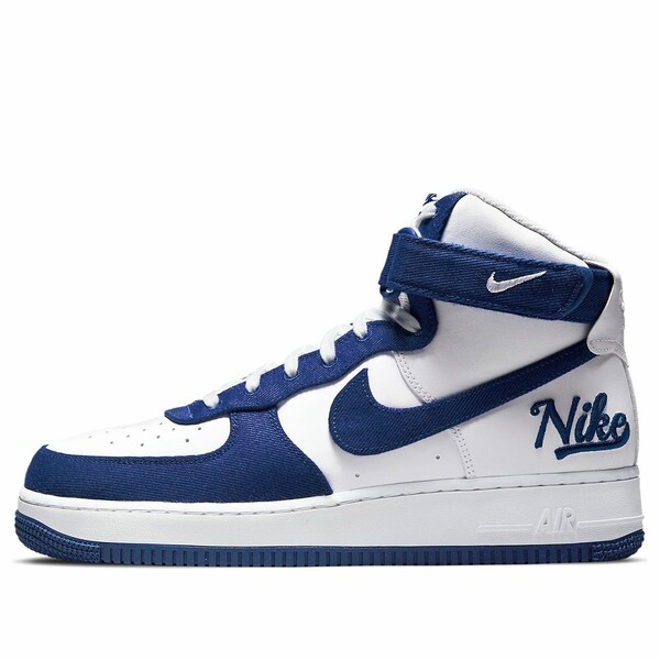 Nike ナイキ メンズ スニーカー 【Nike Air Force 1 High '07 LV8 EMB 'Dodgers' DC8168-100】 サイズ US_11(29.0cm)|asty