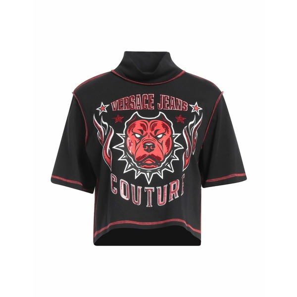 【送料無料】 ベルサーチ レディース Tシャツ トップス T-shirts Black