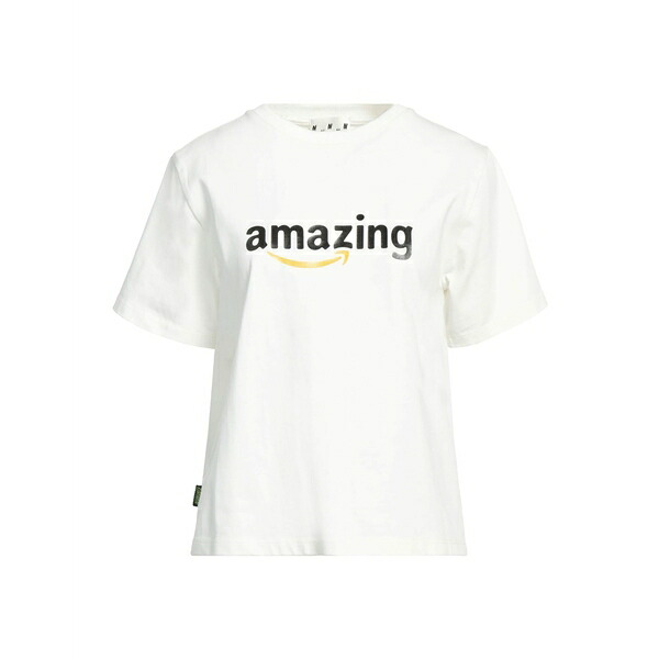 【送料無料】 アヴァヴァヴ レディース Tシャツ トップス T-shirts White