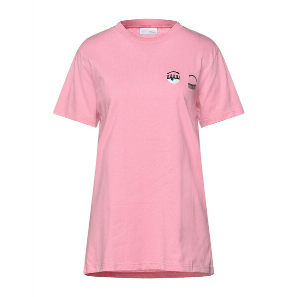 【送料無料】 シアラフェラーニ レディース Tシャツ トップス T-shirts Pink