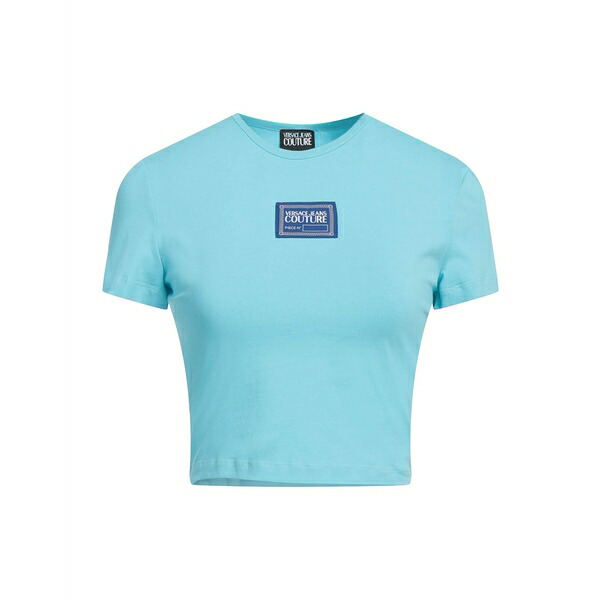 【送料無料】 ベルサーチ レディース Tシャツ トップス T-shirts Azure|asty