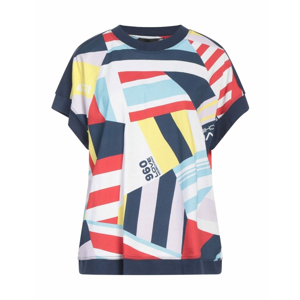 【送料無料】 モスキーノ レディース Tシャツ トップス T-shirts Blue|asty