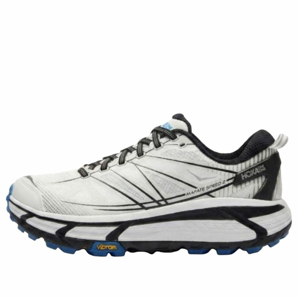 HOKA ONE ONE ホカオネオネ メンズ スニーカー 【HOKA ONE ONE Mafate Speed 2 'White Cobalt Blue' 1126851-WTCB】 サイズ US_5.5(23.5cm)｜asty