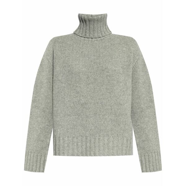 ファビアナ フィリッピ レディース 編み物\u0026スウェーター アウター Boxi roll-neck sweater Grey