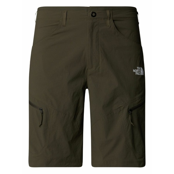 ノースフェイス メンズ カジュアルパンツ ボトムス Exploration zip-pocket shorts Green|asty