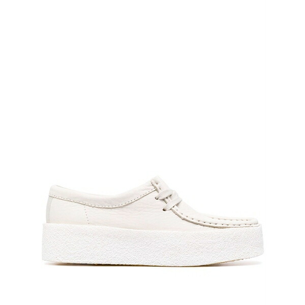 クラークス レディース スリッポン・ローファー シューズ Wallabee lace-up loafers Neutrals|asty
