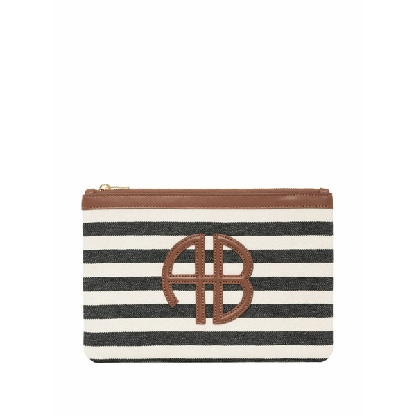 アニービン レディース クラッチペダル御徒面子 御徒面子 Lili clutch bag Black