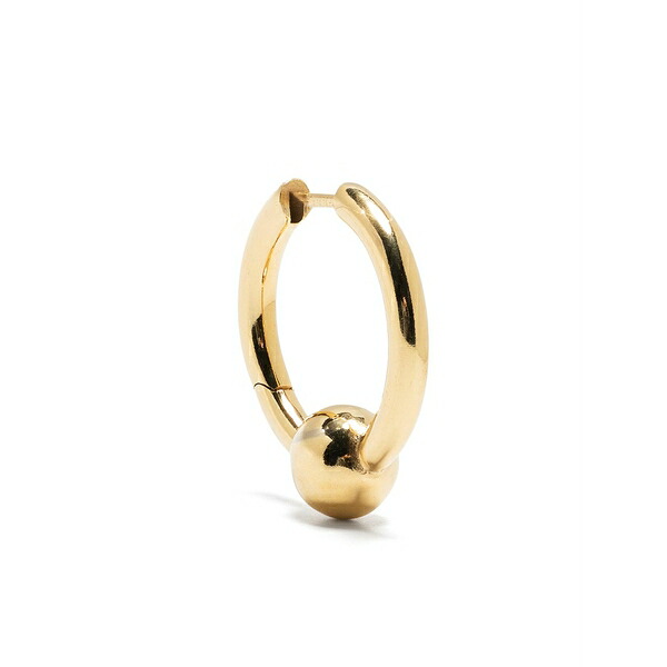 オールブルーズ メンズ ピアス・イヤリング 佩び物 Polished single hoop earring Gold