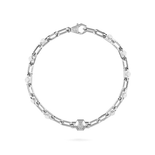 フィリップ飾り気の無い メンズ 首飾り・チョー鉄道車両 付属品 Edge necklace Silver
