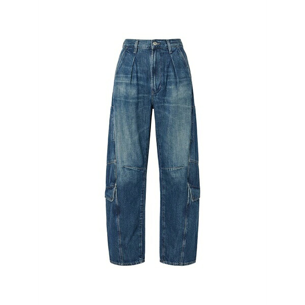 シチズンズ オブ ヒューマニティ レディース デニムパンツ ボトムス Flight barrel-leg jeans Blue｜asty