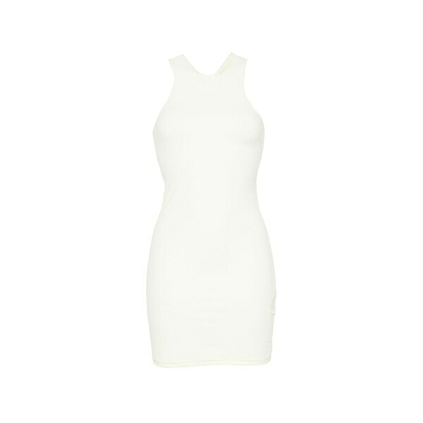 パトリツィア ペペ レディース ワンピース トップス Ruched-detail mini dress Neutrals｜asty