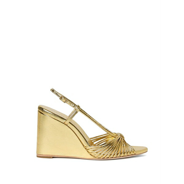 ロフラー ランダル レディース サンダル シューズ Marren knotted wedge sandals Gold｜asty