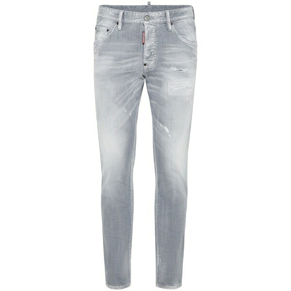 ディースクエアード メンズ デニムパンツ ボトムス Skater denim jeans Grey｜asty