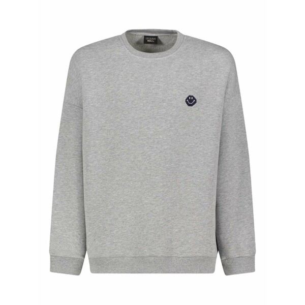 ジョシュア サンダース メンズ パーカー・スウェットシャツ アウター X smiley&cent; crew-neck sweatshirt Grey｜asty 44,720円