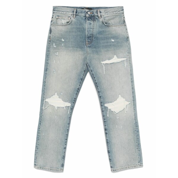 アミリ メンズ デニムパンツ ボトムス Straight mx1 jeans Blue｜asty