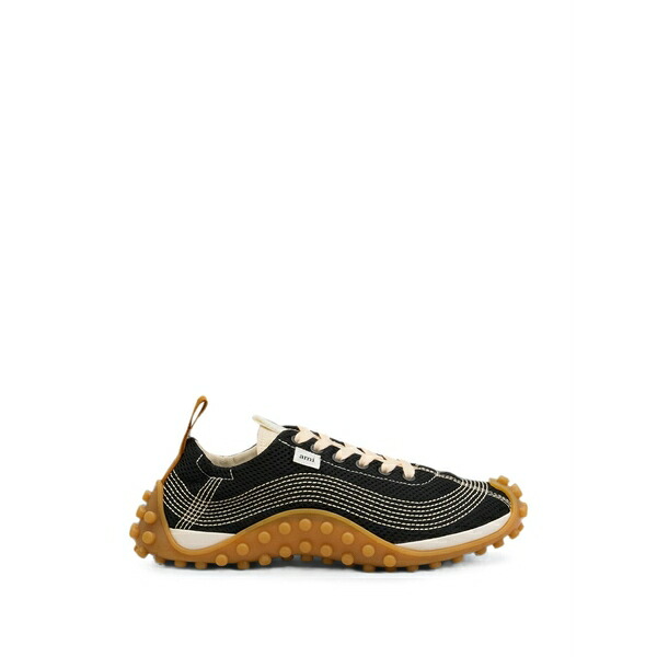 アミ メンズ スニーカー シューズ Mesh mirage sneakers Black｜asty