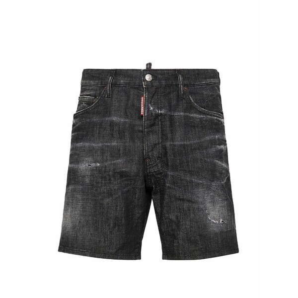 ディースクエアード メンズ カジュアルパンツ ボトムス Marine denim shorts Black｜asty