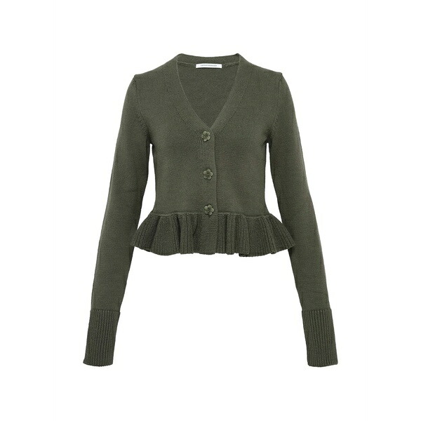 セシリー・バンセン レディース カーディガン アウター Prisca cardigan Green｜asty