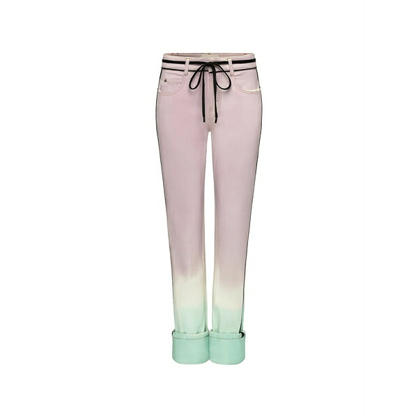 ヘレシー レディース デニムパンツ ボトムス Isa ombre-effect jeans Pink｜asty